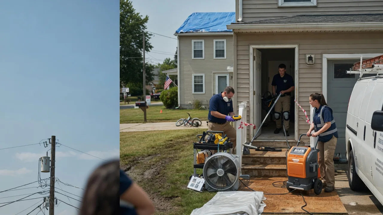 Water Damage Repair in Rockland, WI near me